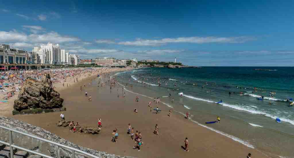 Comment est la mer à Biarritz ?
