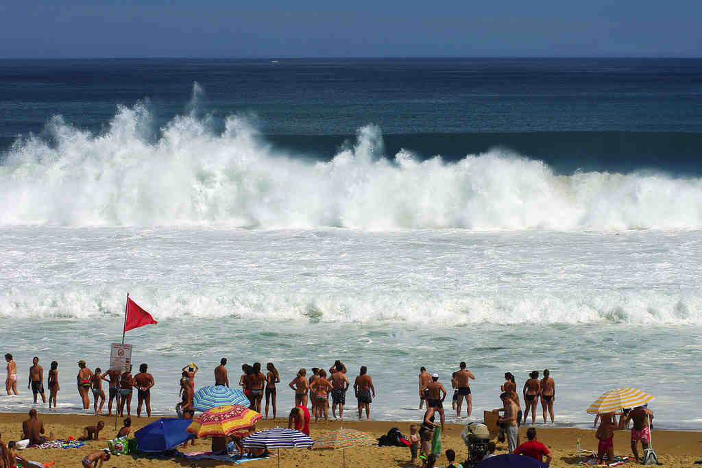Comment s'appelle une grosse vague ?