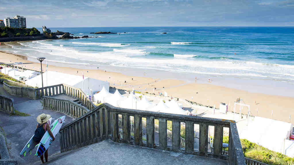 Où surfer à marée haute Côte Basque ?